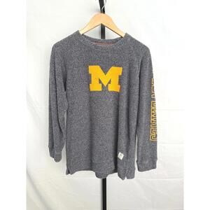 Pressbox Men's Crew Neck Sweater with Michigan Logo Small